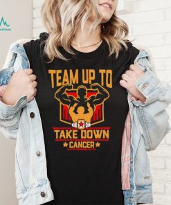 Denise Salcedo team up to take down cancer shirt