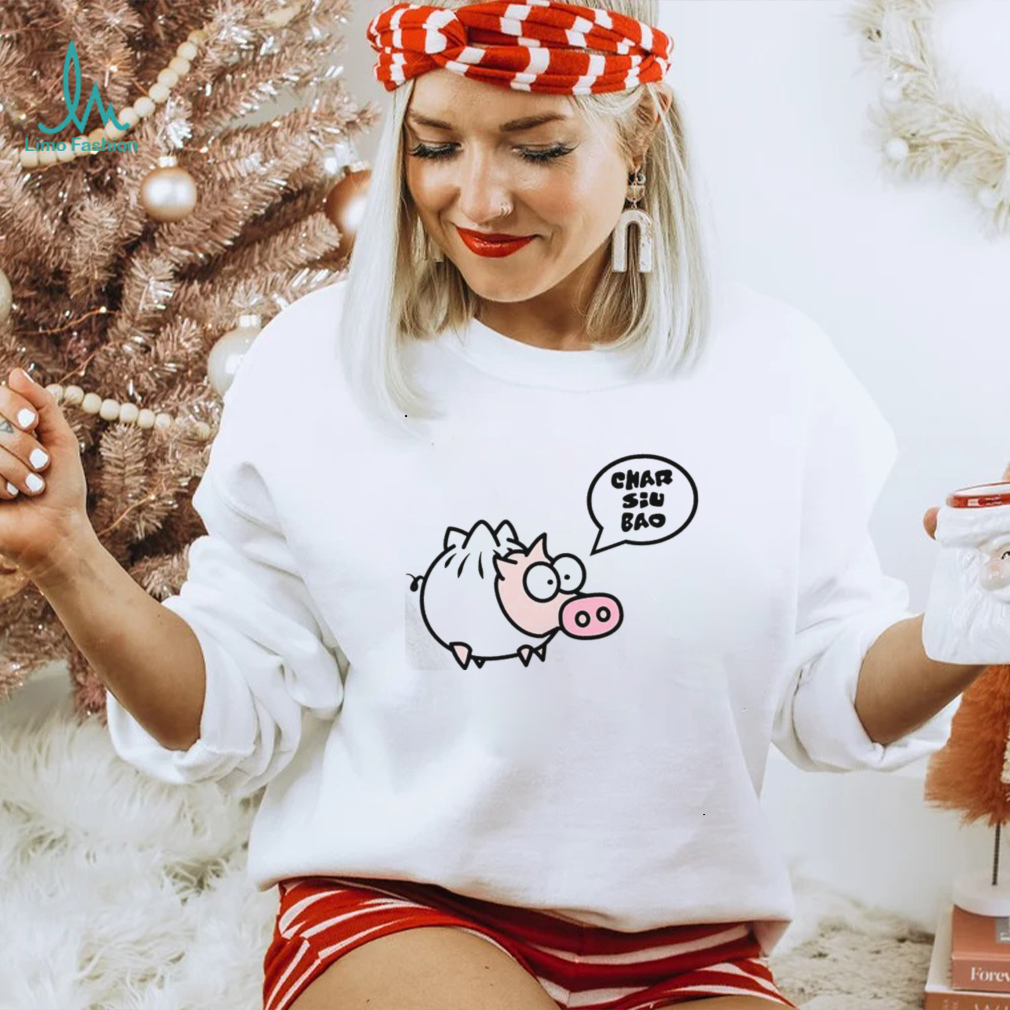 Dim Sum Char Siu Bao Funny Pig Design Unisex T Shirt Dim Sum Char Siu Bao Funny Pig Design Unisex T Shirt