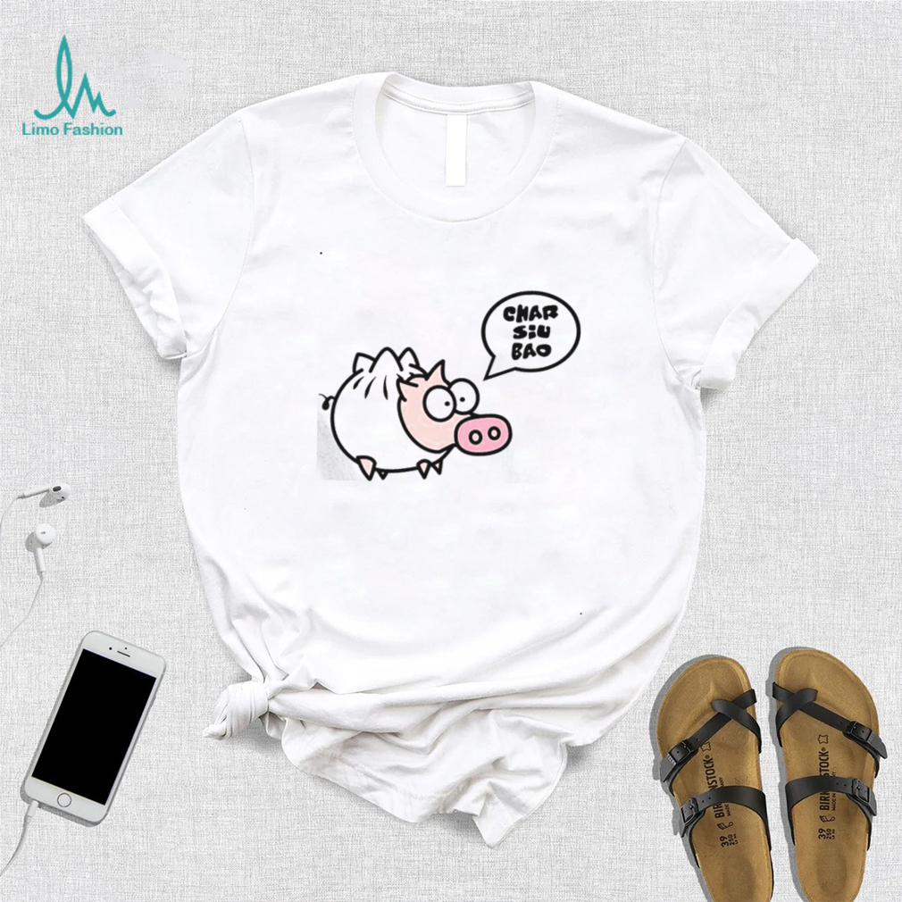 Dim Sum Char Siu Bao Funny Pig Design Unisex T Shirt Dim Sum Char Siu Bao Funny Pig Design Unisex T Shirt