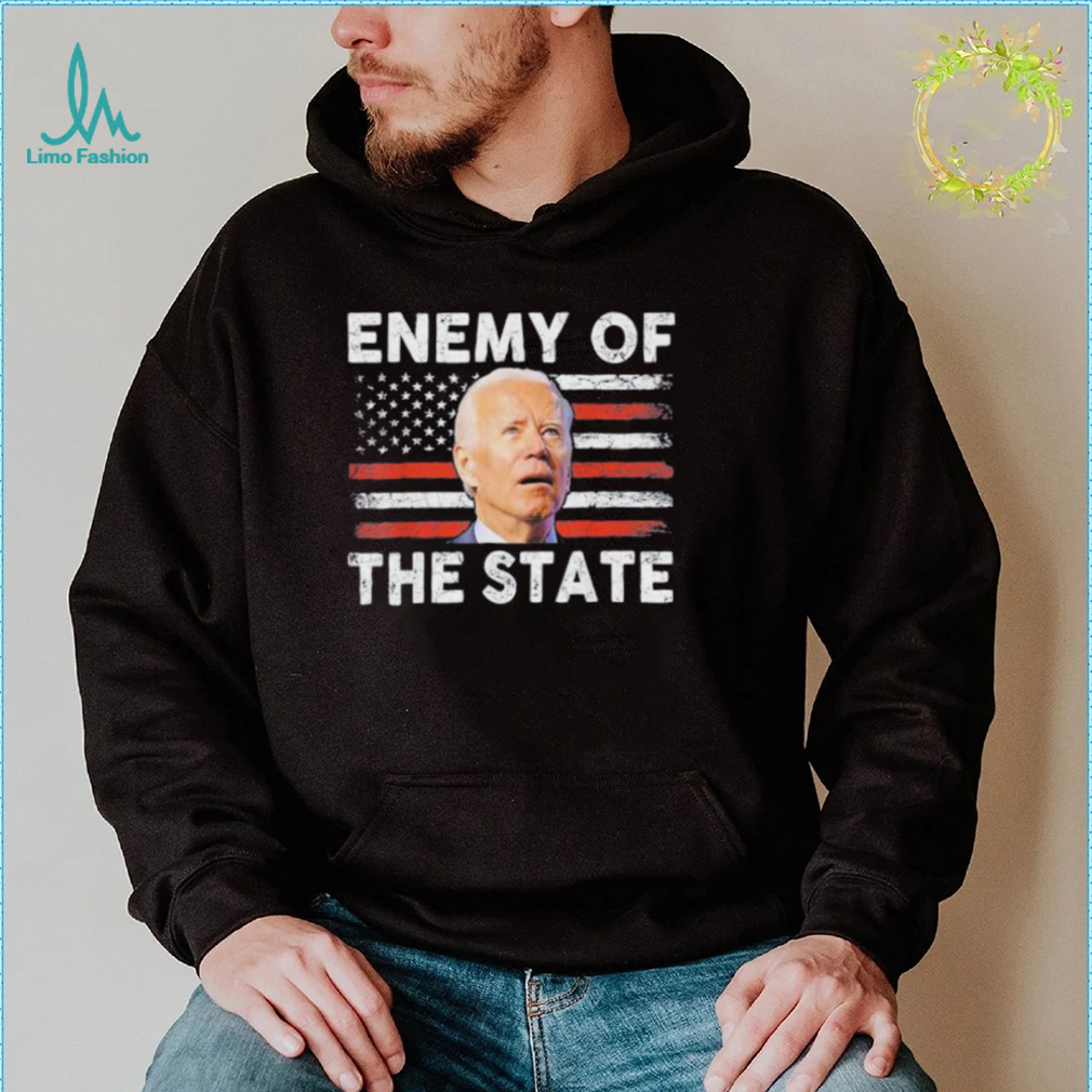 Enemy Of State Trump Quotes American Patriotic USA Flag Shirt Enemy Of State Trump Quotes American Patriotic USA Flag Shirt