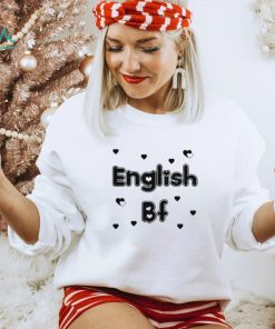 English Bf Trending Text Art Unisex T Shirt