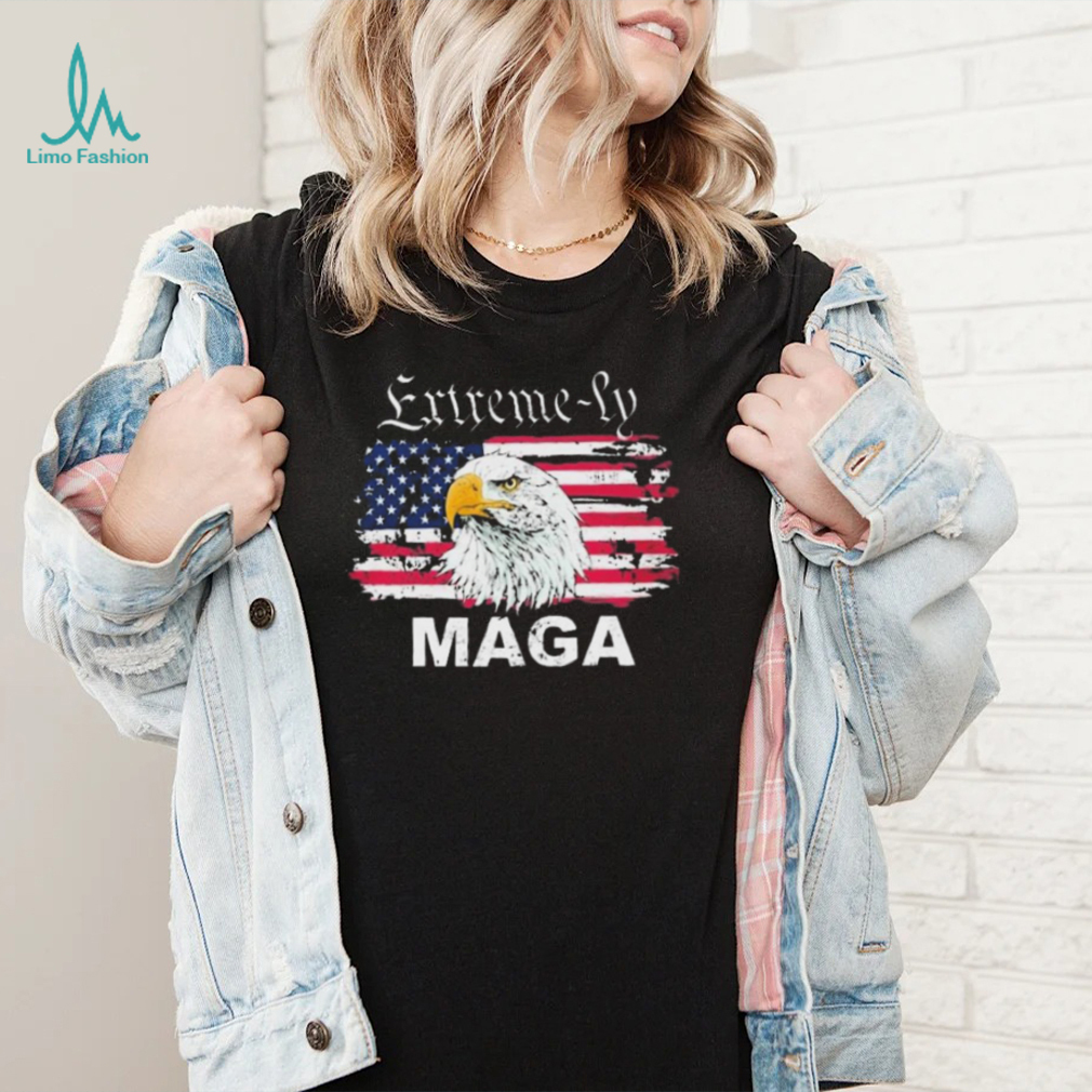 Extreme ly Maga Americna Flag Shirt Extreme ly Maga Americna Flag Shirt