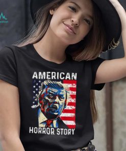 Funny Trump Halloween T Shirts Anti Trump Horror Story Americas Hated Dude
