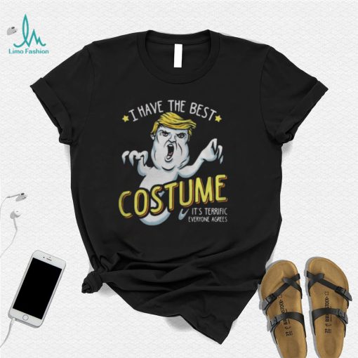 Funny Trump Halloween T Shirts Costume Ghost Donald Trump Spooky Night