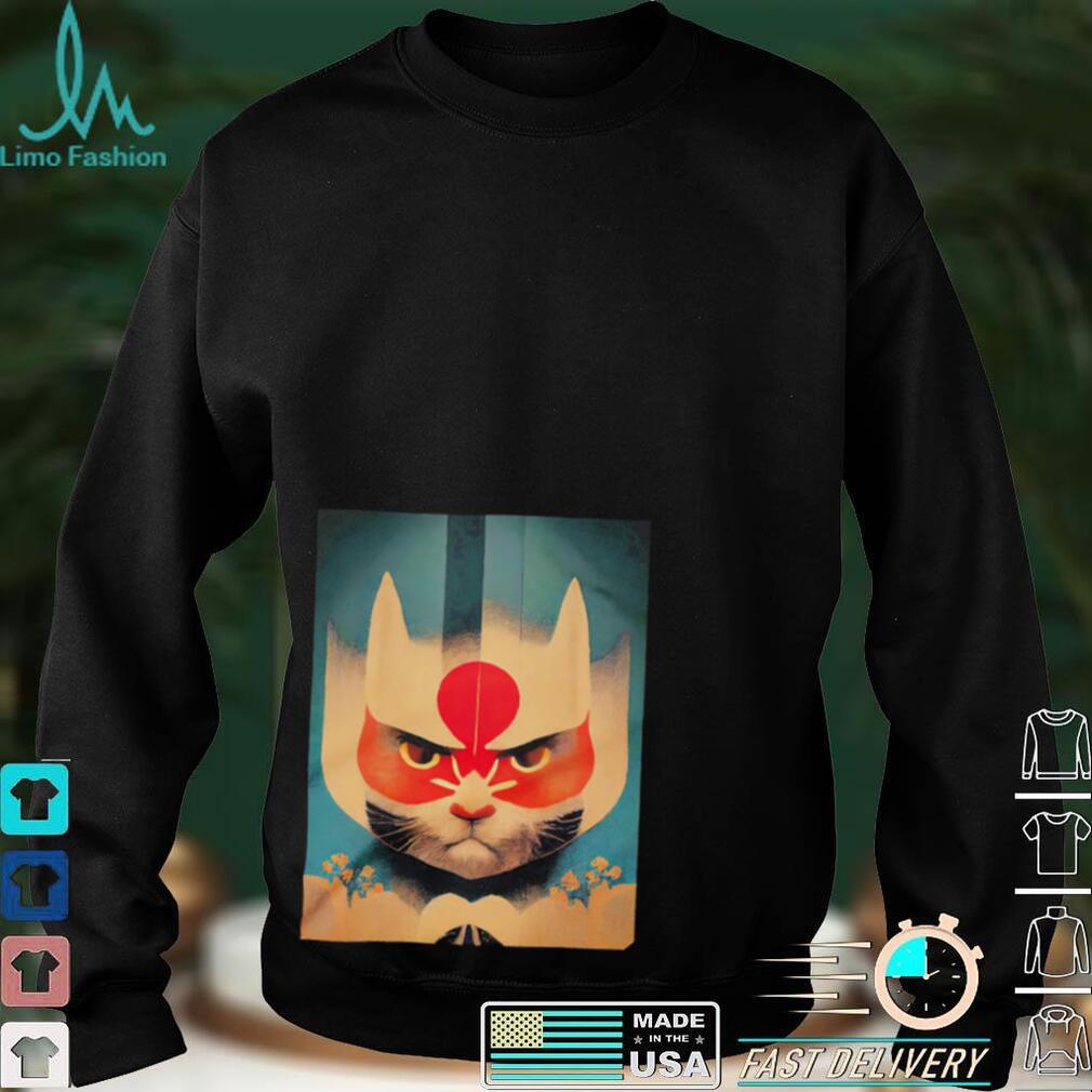Funny tatsuro Samurai Cat shirt Funny tatsuro Samurai Cat shirt