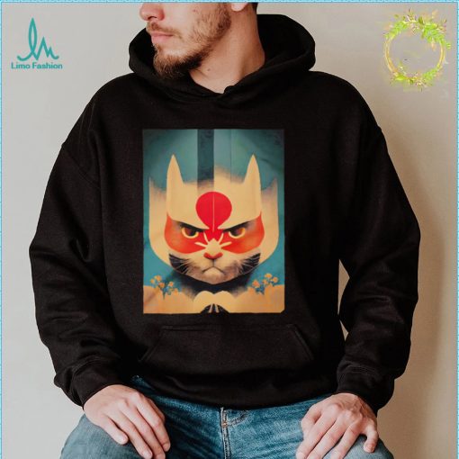 Funny tatsuro Samurai Cat shirt