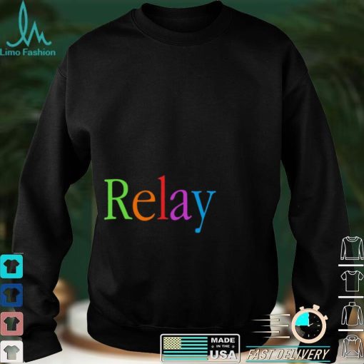 Garamond Relay colorful shirt