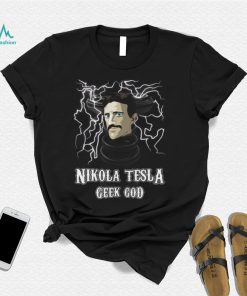 Geek God Animated Art Nikola Tesla Unisex Sweatshirt
