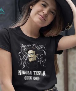 Geek God Animated Art Nikola Tesla Unisex Sweatshirt