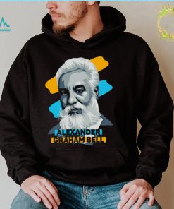 Geometric Design Alexander Graham Bell Unisex Sweatshirt