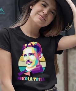 Geometric Design Art Nikola Tesla Unisex Sweatshirt