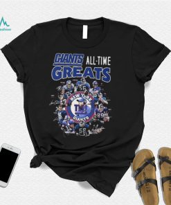 Giants Members All Time Greats New York Giants T shirt Sweatshirt, Tank Top, Ladies Tee