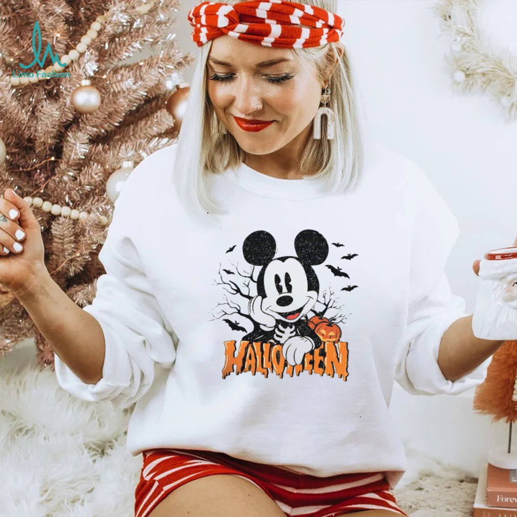 Halloween Night Disney Mickey Skeleton T Shirt Halloween Night Disney Mickey Skeleton T Shirt