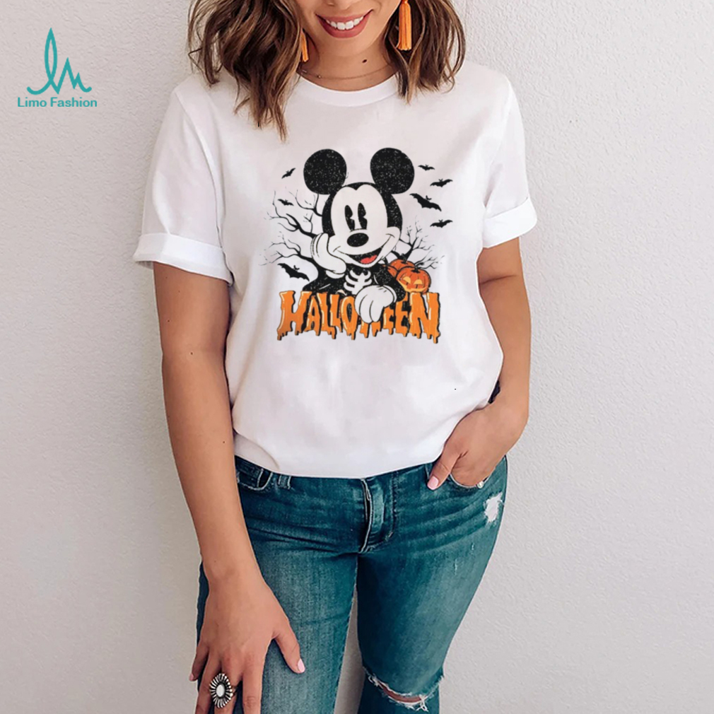 Halloween Night Disney Mickey Skeleton T Shirt Halloween Night Disney Mickey Skeleton T Shirt