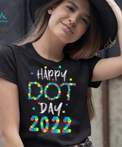 Happy International Dot Day 2022 Polka Dot Kids Toddler Boys T Shirt