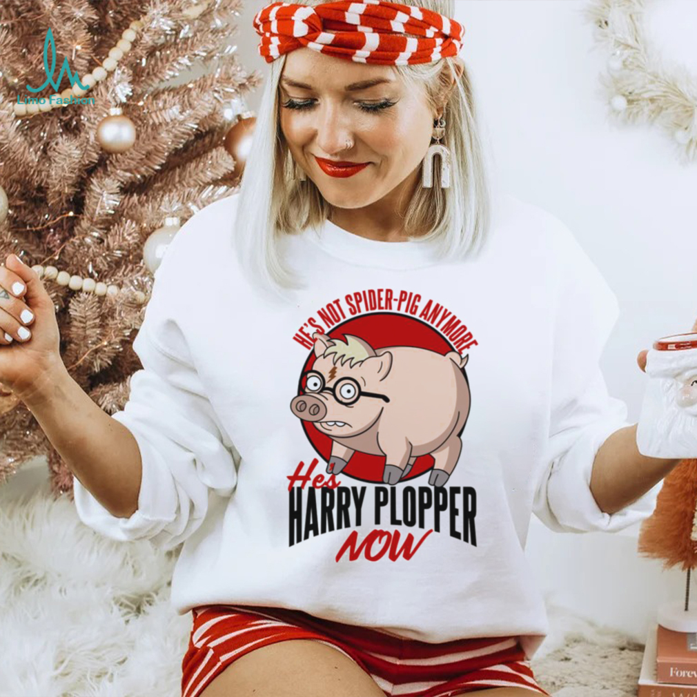 He’s Not Spider Anymore He’s Harry Plopper Now Funny Pig Design Unisex T Shirt He’s Not Spider Anymore He’s Harry Plopper Now Funny Pig Design Unisex T Shirt