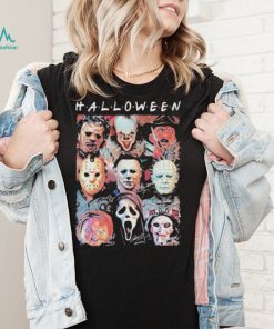 Horror Movies Characters Signatures Halloween Horror Nights Shirts