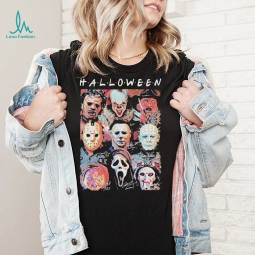 Horror Movies Characters Signatures Halloween Horror Nights Shirts