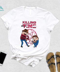Horror Movies X Adventure Time Killing Time cartoon shirt