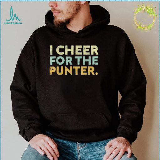 I Cheer For The Punter American Football Rugby Shirt