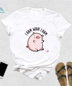 I Ham What I Ham Cute Pun Funny Pig Design Unisex Sweatshirt