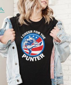 I cheer For The Punter Saying Football Punter Lover Shirt