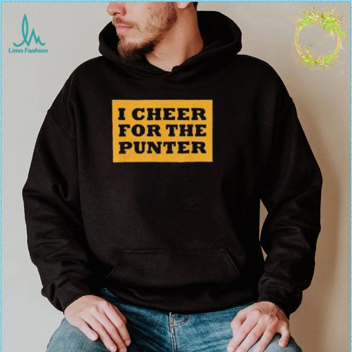 I cheer For The Punter vintage Shirt