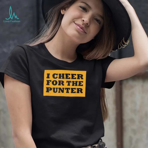 I cheer For The Punter vintage Shirt