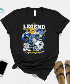Ignatius Coach The Legend Coach Kyle signature 40 years of Leading the Wildcats photo shirt