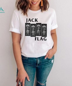 Jack Flag Jack Daniel’s Tennessee Whiskey Black Flag Parody shirt