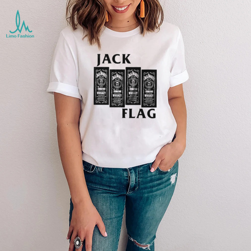 Jack Flag Jack Daniel’s Tennessee Whiskey Black Flag Parody shirt Jack Flag Jack Daniel’s Tennessee Whiskey Black Flag Parody shirt