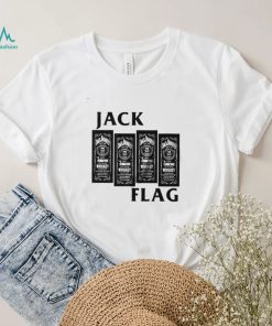 Jack Flag Jack Daniel’s Tennessee Whiskey Black Flag Parody shirt