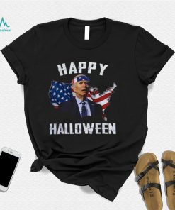Joe Biden Halloween T Shirt Joe Biden Happy Halloween American Flag 4Th Of July