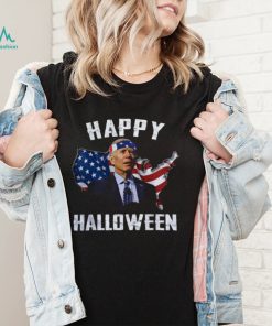 Joe Biden Halloween T Shirt Joe Biden Happy Halloween American Flag 4Th Of July