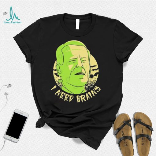 Joe Biden Zombie I Need Brains Halloween Shirt