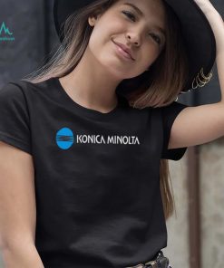 Konica Minolta logo shirt