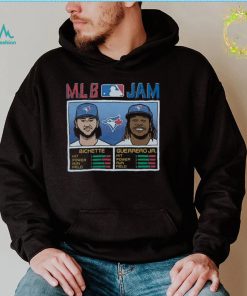 MLB Jam Toronto Blue Jays Bo Bichette and Vladimir Guerrero Jr. Shirt