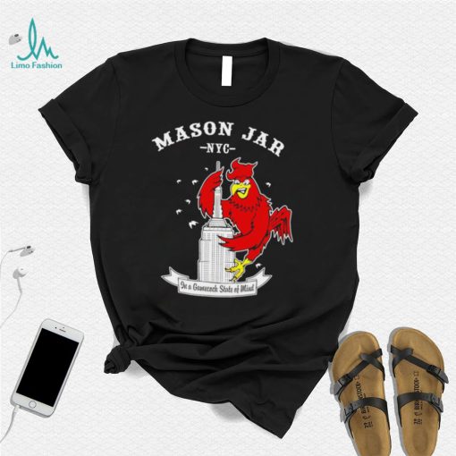 Mason Jar NYC in a Gamecock State of mind logo shirt