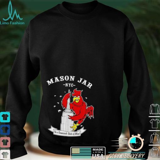 Mason Jar NYC in a Gamecock State of mind logo shirt