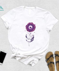 Mind Blooming skull and flower shirt