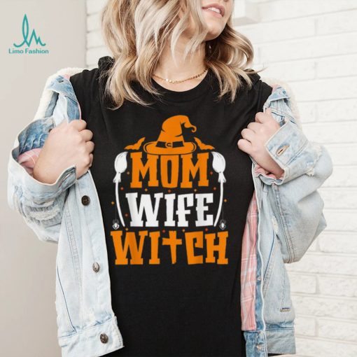 Mom Wife Witch Halloween Shirt