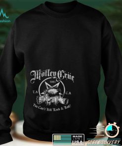 Motley Crue Los Angeles California Nikki Sixx shirt