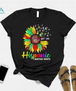 National Hispanic Heritage Month Sunflower All Countries Shirt