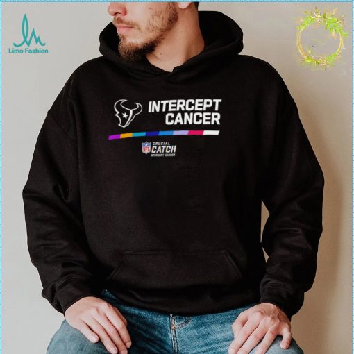 Nike Houston Texans NFL Crucial Catch Intercept Cancer Performance 2022 shirt