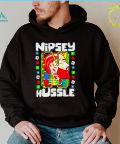 Nipsey Hussle colorful art shirt