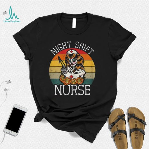 Nurse Skeleton Halloween Shirt