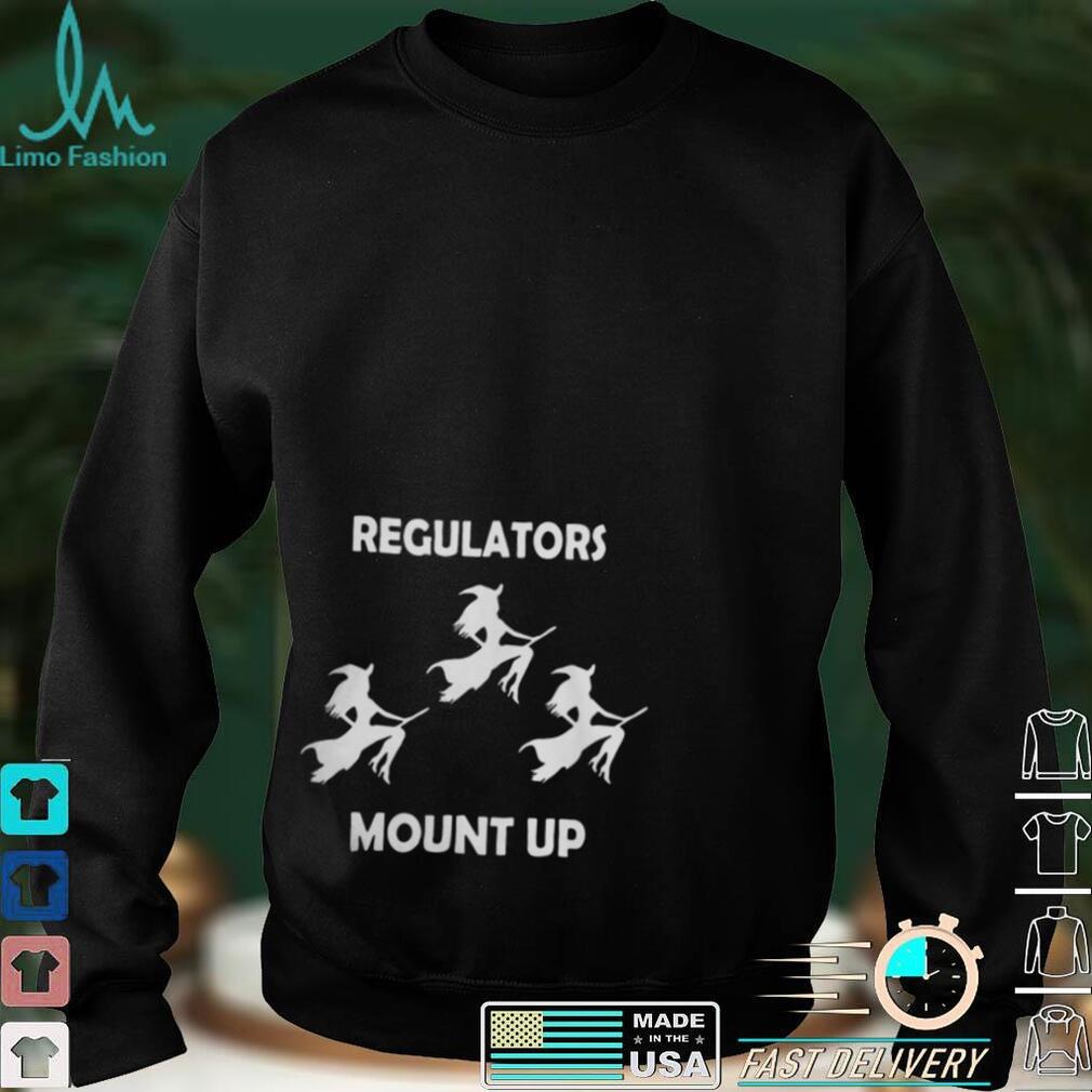 Official Halloween regulators mount up T shirt Official Halloween regulators mount up T shirt