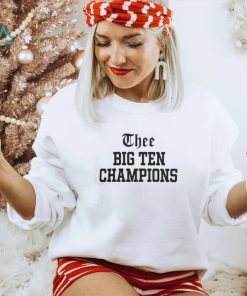 Official Thee big ten champions new T shirt