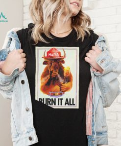 Official buffalo Bills Mafia burn it all graphic shirt