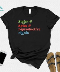 Original kitten Sugar and Spice and Reproductive rights vintage shirt